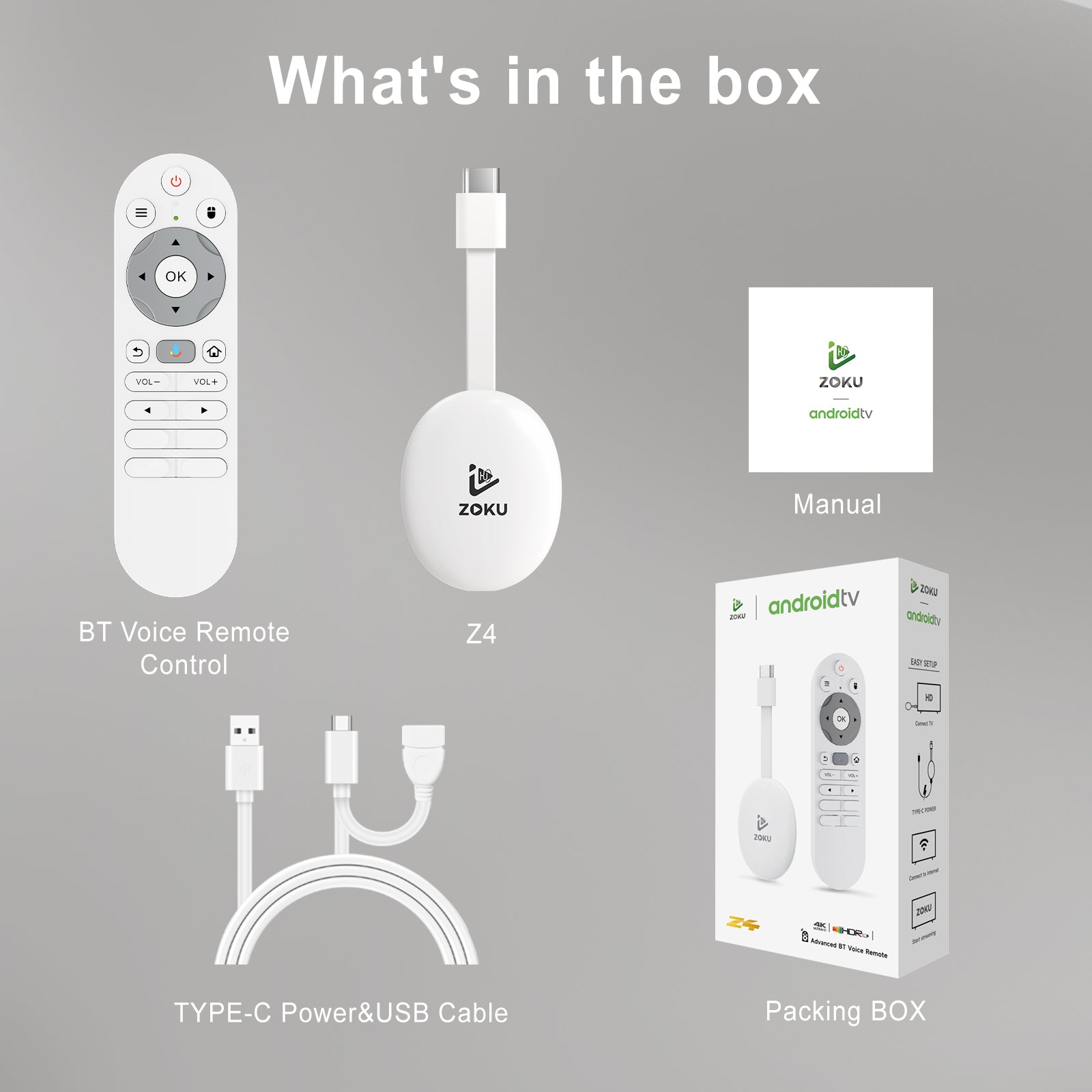 ZOKU - 8K Android TV Stick